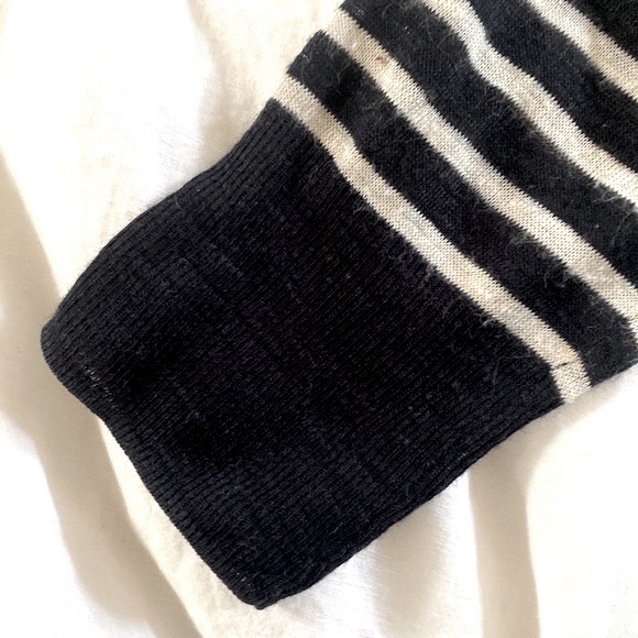 Isabel Marant Etoile Linen V-neck Cropped Sweater - Picture 5 of 6